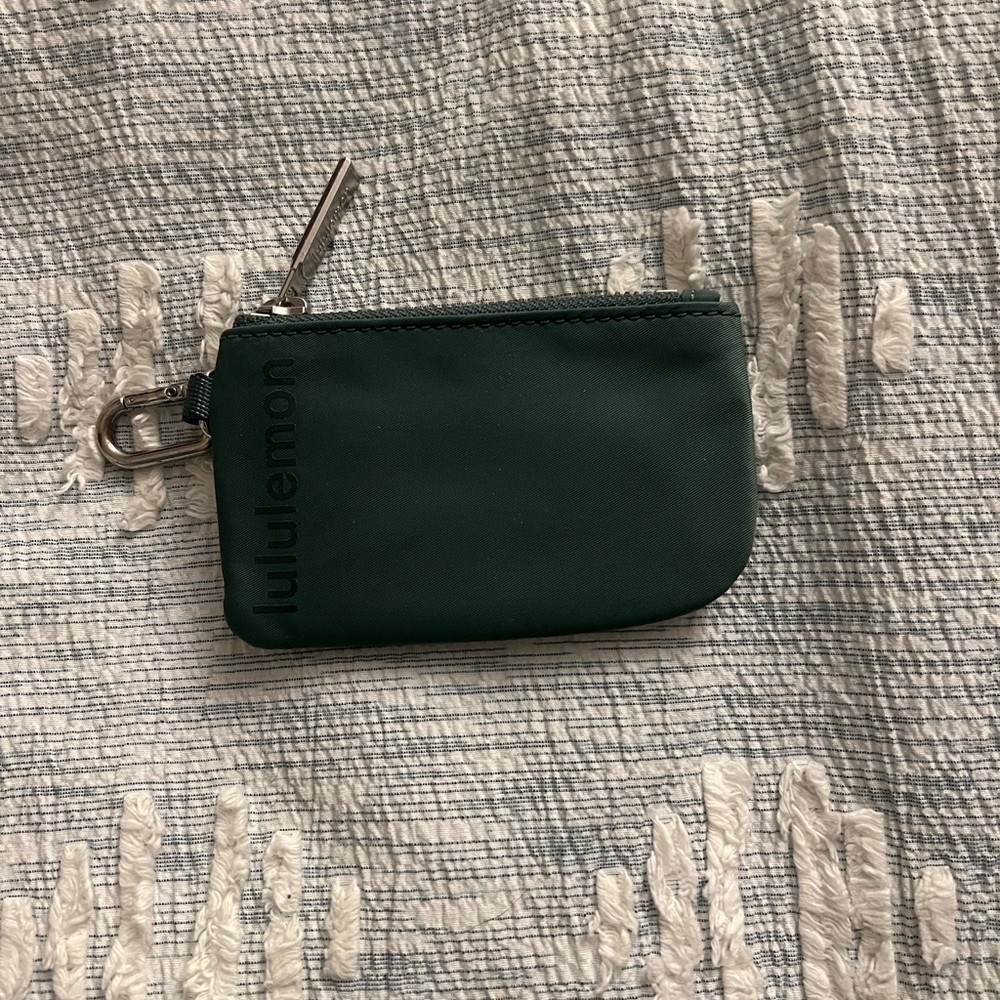Lululemon Teal Zipper Pouch